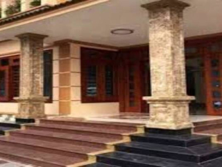 Công trình ốp đá hoa cương mặt tiền nhà ở 