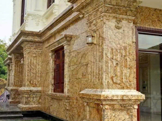 THI CÔNG ỐP ĐÁ MẶT TIỀN BIỆT THỰ TẠI ĐĂK LĂK