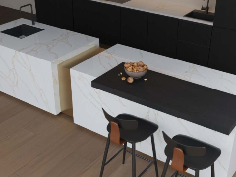 THI CÔNG ỐP ĐÁ HOA CƯƠNG CHO BẾP ĂN ĐĂK LĂK