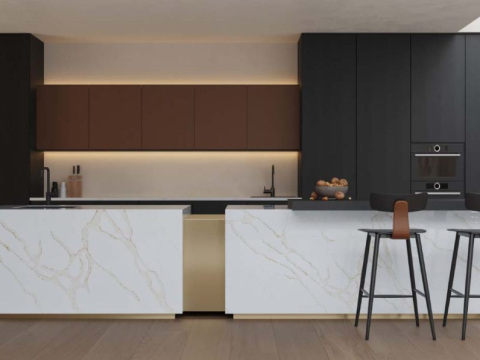 THI CÔNG ỐP ĐÁ HOA CƯƠNG CHO BẾP ĂN ĐĂK LĂK