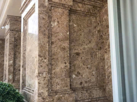 THI CÔNG ỐP ĐÁ MẶT TIỀN BIỆT THỰ TẠI ĐĂK LĂK