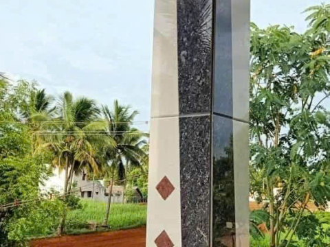 THI CÔNG ỐP ĐÁ HOA CƯƠNG MẶT TIỀN CÔNG TRÌNH