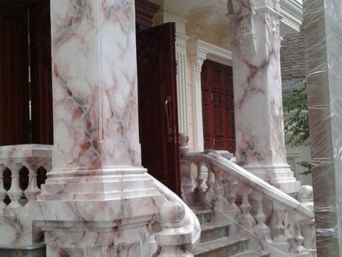 THI CÔNG MẶT TIỀN ỐP ĐÁ HOA CƯƠNG_ĐÁ HOA CƯƠNG ĐĂK LĂK