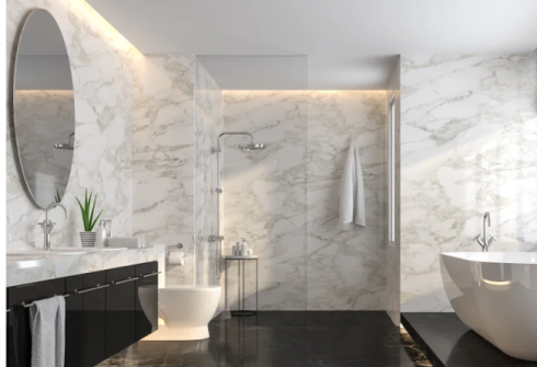 Ứng dụng đá hoa cương trong thiết kế nhà 