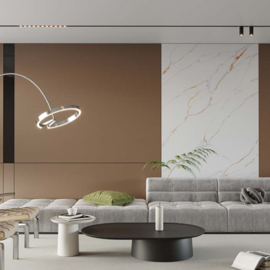 Đá thạch anh Calacatta Olympus